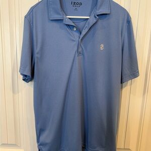 Izod Men's Light Blue Golf Polo
